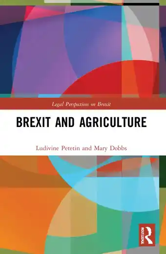 Bol.com Legal Perspectives on Brexit- Brexit and Agriculture aanbieding