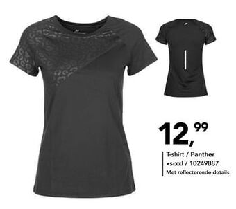 Bristol T-shirt - panther aanbieding