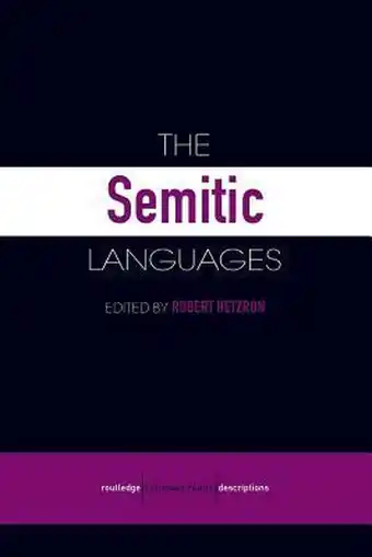Bol.com Routledge Language Family Series-The Semitic Languages aanbieding