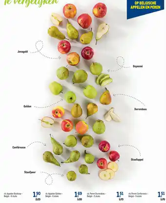 Makro Appelen Boskoop Belgie aanbieding