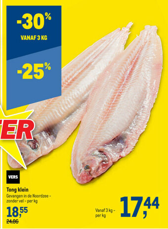 Makro Tong klein aanbieding