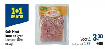 Makro Gold Meat hure de Lyon 150g aanbieding