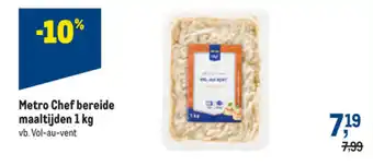 Makro Metro Chef bereide maaltijden 1kg aanbieding