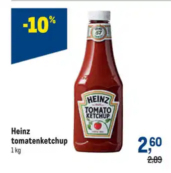 Makro Heinz tomatenketchup 1kg aanbieding
