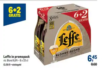 Leffe in promopack 8 x 33cl