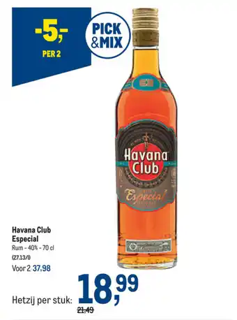 Makro Havana Club Especial 70cl aanbieding