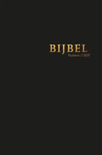Bol.com Bijbel (HSV) met psalmen - hardcover zwart aanbieding