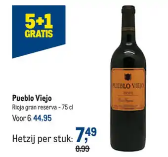 Makro Pueblo Viejo 75cl aanbieding