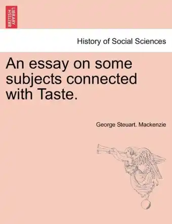 Bol.com An Essay on Some Subjects Connected with Taste aanbieding