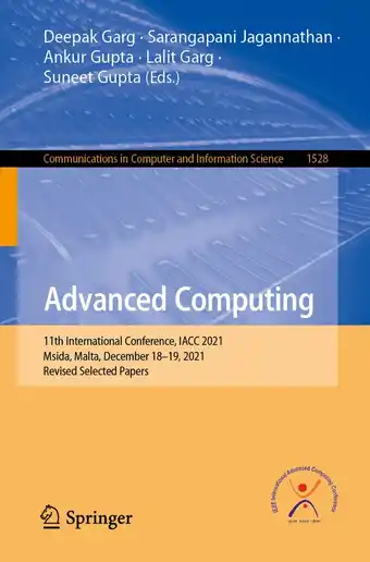 Bol.com Communications in Computer and Information Science- Advanced Computing aanbieding
