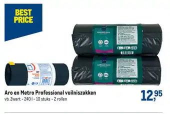 Aro en Metro Professional vuilniszakken