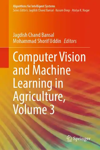 Bol.com Algorithms for Intelligent Systems- Computer Vision and Machine Learning in Agriculture, Volume 3 aanbieding