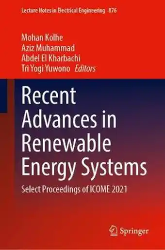 Bol.com Lecture Notes in Electrical Engineering- Recent Advances in Renewable Energy Systems aanbieding