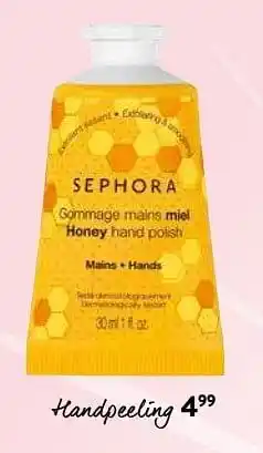 Di Handpeeling sephora aanbieding