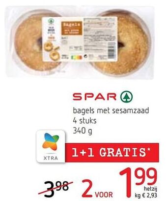 Bagels met sesamzaad