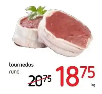 Spar Colruyt Tournedos rund aanbieding