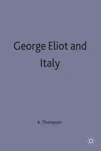Bol.com George Eliot and Italy aanbieding