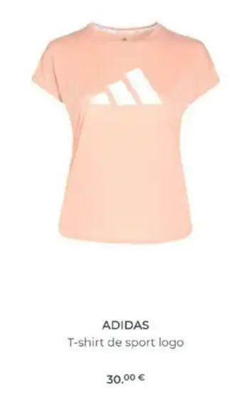 Adidas T-Shirt De Sport Logo
