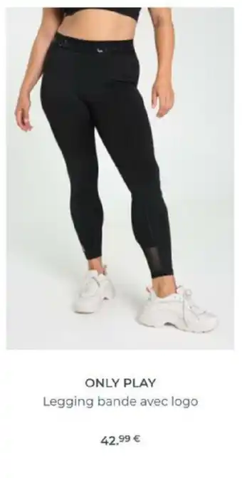 Paprika Only Play Legging Bande Avec Logo aanbieding