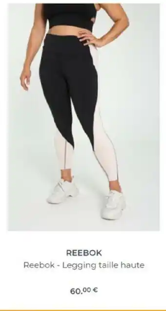 Rebook - Legging Taille Haute