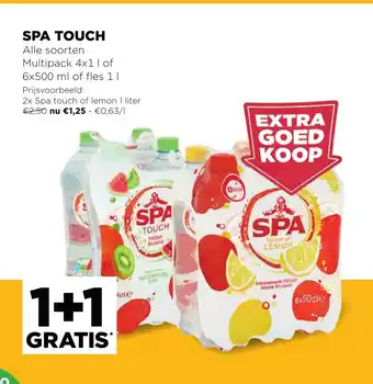 Jumbo Spa Touch 2 x Spa Touch of Lemon 1 Liter aanbieding