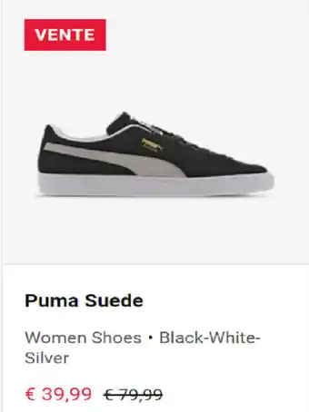 Foot Locker Puma Suede aanbieding