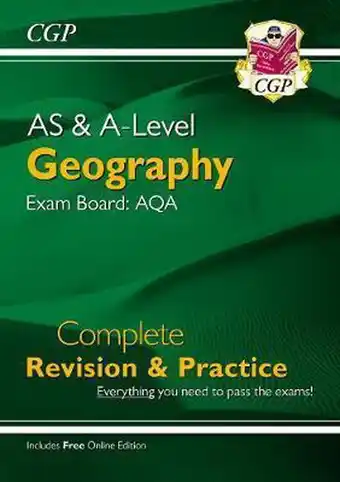 Bol.com A-Level Geography: AQA Year 1 & 2 Complete Revision & Practice aanbieding