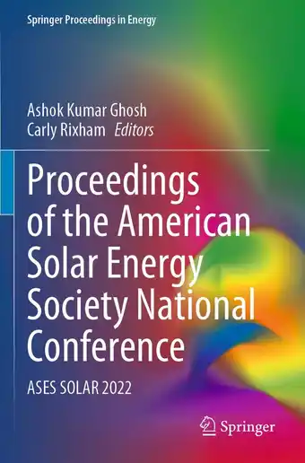 Bol.com Springer Proceedings in Energy- Proceedings of the American Solar Energy Society National Conference aanbieding