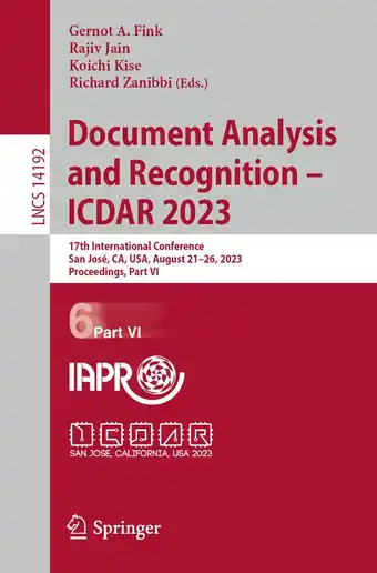 Bol.com Lecture Notes in Computer Science- Document Analysis and Recognition - ICDAR 2023 aanbieding