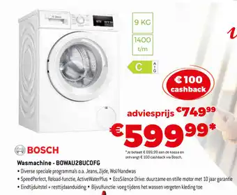 Exellent Bosch Wasmachine-B0WAU28UC0FG aanbieding