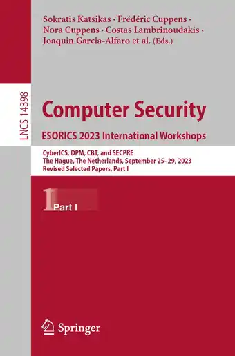 Bol.com Lecture Notes in Computer Science- Computer Security. ESORICS 2023 International Workshops aanbieding