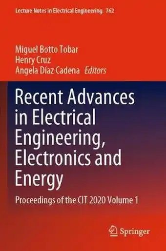 Bol.com Recent Advances in Electrical Engineering Electronics and Energy aanbieding
