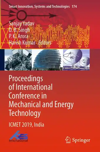 Bol.com Proceedings of International Conference in Mechanical and Energy Technology aanbieding