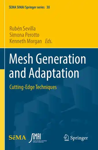 Bol.com SEMA SIMAI Springer Series- Mesh Generation and Adaptation aanbieding