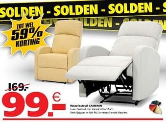 Relaxfauteuil Cameron