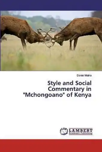 Bol.com Style and Social Commentary in Mchongoano of Kenya aanbieding