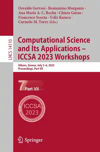 Bol.com Lecture Notes in Computer Science- Computational Science and Its Applications – ICCSA 2023 Workshops aanbieding