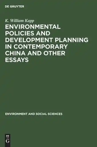 Bol.com Environment and Social Sciences4- Environmental Policies and Development Planning in Contemporary China and Other Essays aanbieding