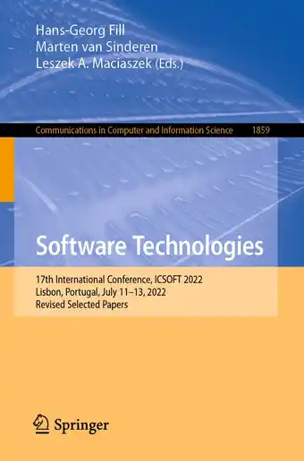 Bol.com Communications in Computer and Information Science- Software Technologies aanbieding