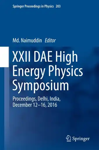 Bol.com Springer Proceedings in Physics- XXII DAE High Energy Physics Symposium aanbieding