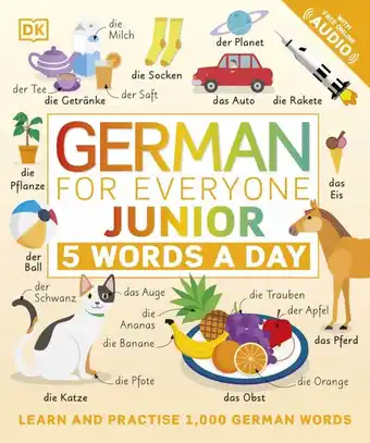 Bol.com German for Everyone Junior 5 Words a Day aanbieding