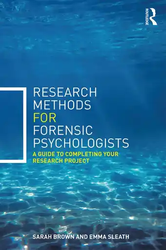 Bol.com Research Method For Forensic Psychologi aanbieding