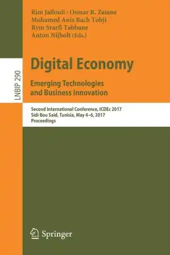 Bol.com Lecture Notes in Business Information Processing- Digital Economy. Emerging Technologies and Business Innovation aanbieding