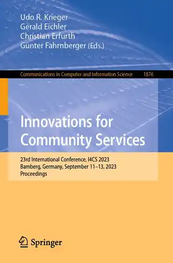 Bol.com Communications in Computer and Information Science- Innovations for Community Services aanbieding