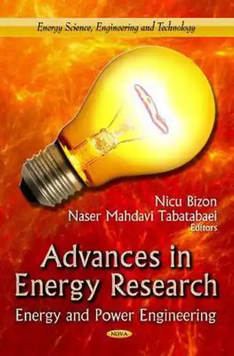 Bol.com Advances in Energy Research aanbieding