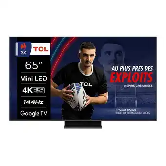 Electro Depot Google Miniled QLED TV TCL 65C801 aanbieding