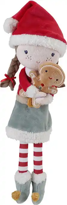 Bol.com Little Dutch - Knuffelpop Kerst Rosa - 35 cm aanbieding