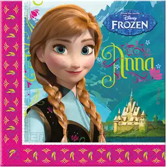 Bol.com Servetten Disney Frozen 20 Stuks aanbieding