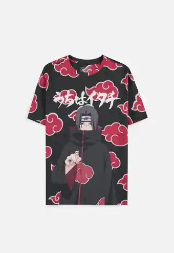 Bol.com Naruto - Itachi Clouds - Digital Printed Heren T-shirt - M - Zwart aanbieding