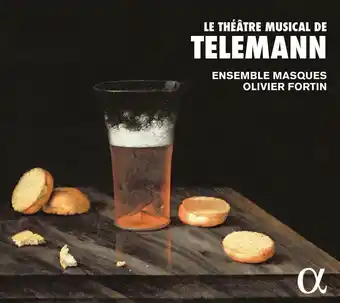 Olivier Fortin & Benoit Vanden Bemden & Meli Corriveau - Le Theatre Musical De Telemann (CD)